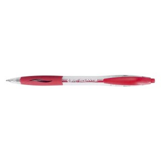 BiC® Druckkugelschreiber ATLANTIS, 0,4 mm, rot
