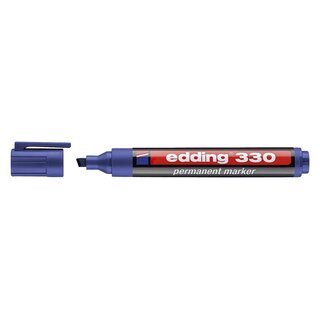Edding 330 Permanentmarker - nachfüllbar, 1 - 5 mm, blau