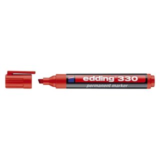 Edding 330 Permanentmarker - nachfüllbar, 1 - 5 mm, rot