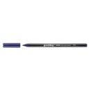 Edding 1300 Fasermaler color pen - ca. 3 mm, blau