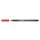 Edding 1300 Fasermaler color pen - ca. 3 mm, rot