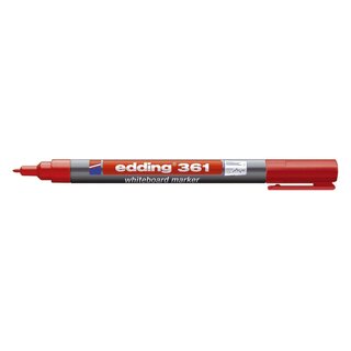 Edding 361 Boardmarker - nachfüllbar, 1 mm, rot