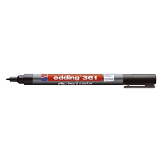 Edding 361 Boardmarker - nachfüllbar, 1 mm, schwarz