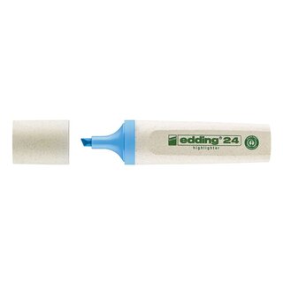Edding 24 Textmarker Highlighter EcoLine - nachfüllbar, hellblau