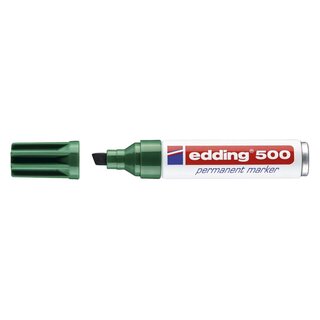 Edding 500 Permanentmarker - nachfüllbar, 2 - 7 mm, grün