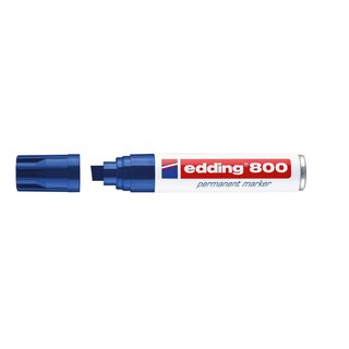 Edding 800 Permanentmarker - nachfüllbar, 4 - 12 mm, blau