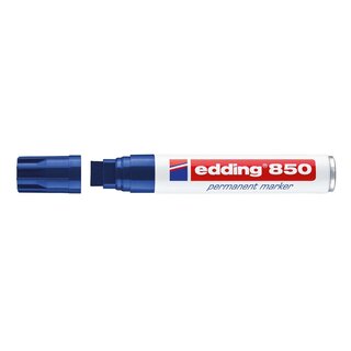 Edding 850 Permanentmarker - nachfüllbar, 5 - 16 mm, blau