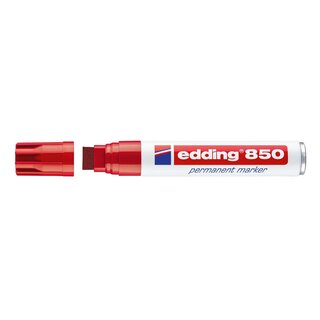 Edding 850 Permanentmarker - nachfüllbar, 5 - 16 mm, rot