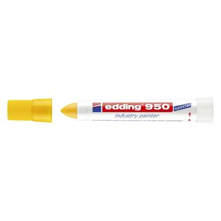 Edding 950 Spezialmarker industry painter - 10 mm, gelb