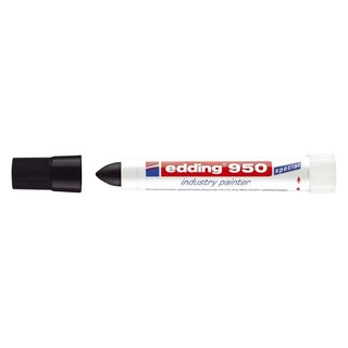 Edding 950 Spezialmarker industry painter - 10 mm, schwarz