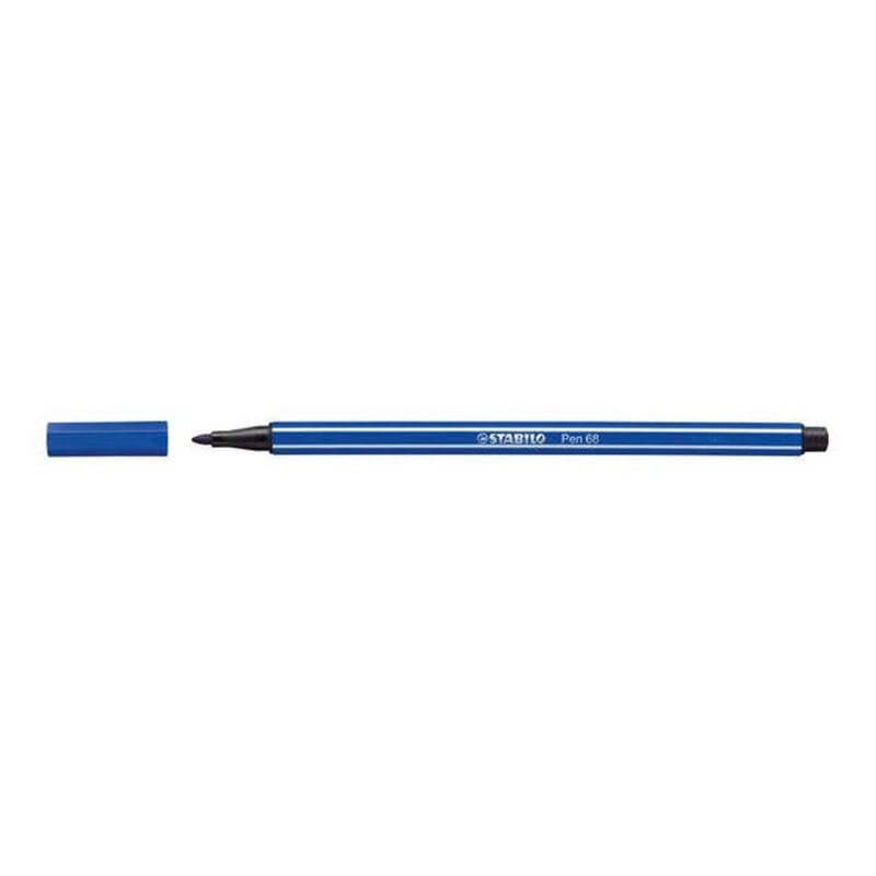 STABILO Pen 68 Fasermaler – 1,0 Mm Strich, Grün, 12er Pack