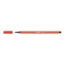 Stabilo® Fasermaler Pen 68 - 1 mm, hellrot