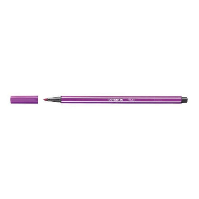 STABILO Pen 68 Fasermaler – Strichstärke 1,0 Mm, Farbe Umbra, Wasserbasierte Geruchsneutrale Tinte