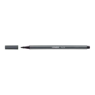 Stabilo® Fasermaler Pen 68 - 1 mm, schwarzgrau