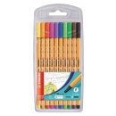 Stabilo® Fineliner point 88® Etui, mit 10 Stiften...