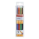 Stabilo® Tintenroller pointVisco® Etui mit 4 Stiften