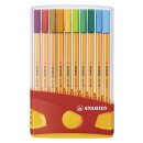 Stabilo® Fineliner point 88® ColorParade, Box mit...