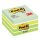 Post-it® Haftnotiz-Würfel - 76 x 76 mm, pastellgrün