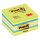 Post-it® Haftnotiz-Würfel - 76 x 76 mm, neonblau