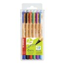 Stabilo® Faserschreiber GREENpoint®, 0,8 mm, Etui...