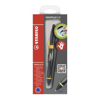 Stabilo® SMARTball® 2.0 - Kugelschreiber mit Touchscreen-Funktion, R, schwarz/orange