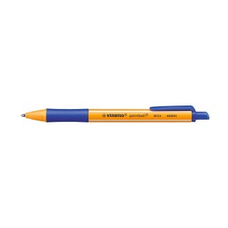 Stabilo® Kugelschreiber pointball®, Druckmechanik, 0,5 mm, blau
