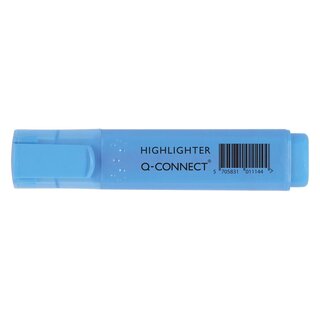 Q-Connect Textmarker, ca. 2 - 5 mm, blau