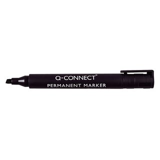Q-Connect Permanentmarker, ca. 2 - 5 mm, schwarz