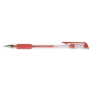 Q-Connect Gel-Schreiber, ca. 0,7 mm, rot