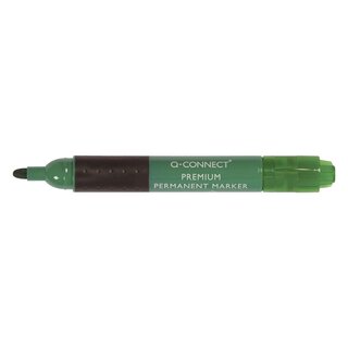 Q-Connect Permanentmarker Premium, ca. 3 mm, grün