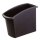 HAN Papierkorb MONDO,18 Liter, rechteckig, ergonomisch schlank, schwarz
