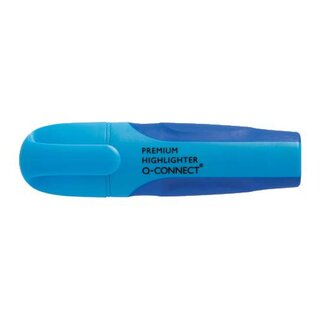 Q-Connect Textmarker Premium - ca. 2 - 5 mm Premium - blau