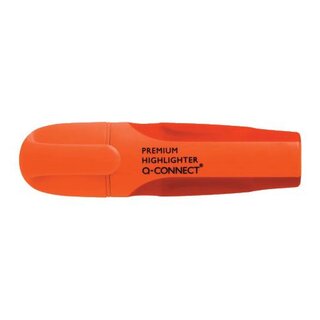 Q-Connect Textmarker Premium - ca. 2 - 5 mm Premium - orange