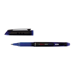 Pilot Tintenroller V Ball Grip - 0,7 mm, blau