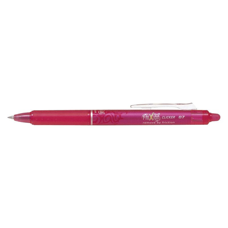 PILOT Frixion Ball Clicker Tintenroller – 0,4 Mm, Orange, Mine Wechselbar, Radierbar
