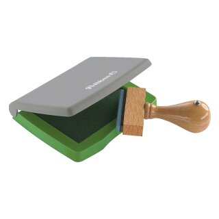Pelikan® Stempelkissen 3E  Kunststoff-Gehäuse, getränkt, 70 x 50 mm, grün