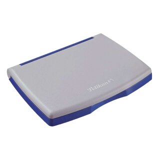 Pelikan® Stempelkissen 2E Kunststoff-Gehäuse, getränkt, 110 x 70 mm, blau