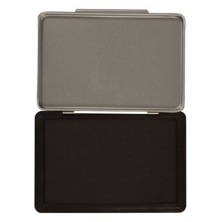 Q-Connect Metall-Stempelkissen Größe 2 - schwarz