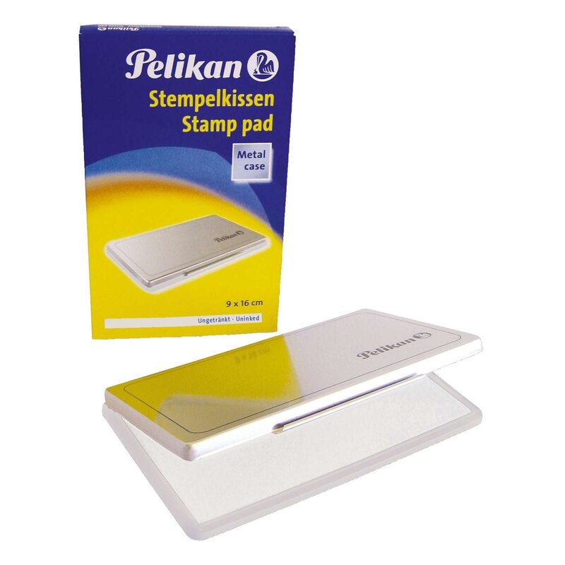 Pelikan Stempelkissen Metall - Ungetränkt, 7x11 Cm