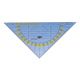 Wedo Geometrie-Dreieck ohne Griff, 160 mm