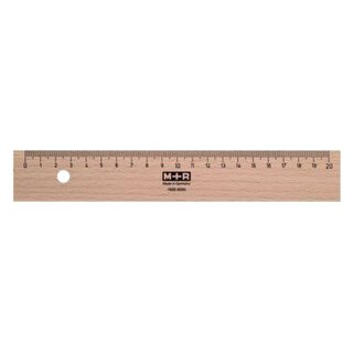 Standardgraph Holzlineal, 20 cm