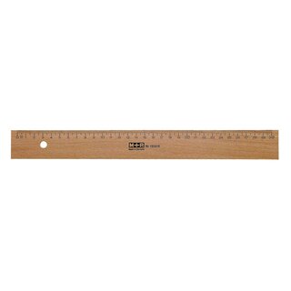 Standardgraph Holzlineal, 30 cm