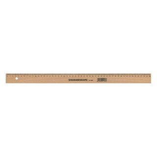 Standardgraph Holzlineal, 50 cm