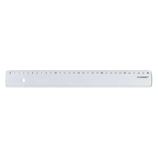 Q-Connect Lineale Standard im Etui, 30 cm