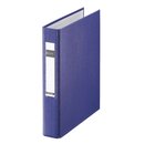 Leitz 4213 Standard Ringbuch - A5, 25mm, 2 Ringe, PP, blau