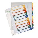 Leitz 1293 Zahlenregister - PP, blanko, bedruckbar, A4...