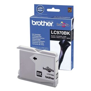 Brother® Inkjet-Druckpatronen schwarz, 350 Seiten, LC970BK