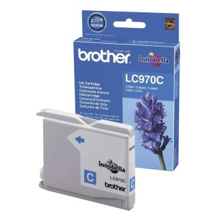 Brother® Inkjet-Druckpatronen cyan, 300 Seiten, LC970C