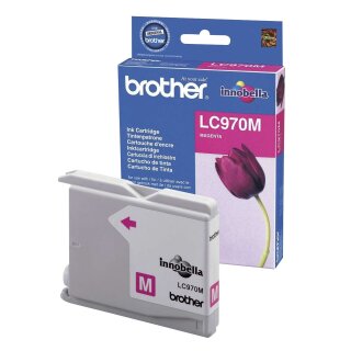 Brother® Inkjet-Druckpatronen magenta, 300 Seiten, LC970M