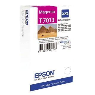 Epson Inkjet-Druckpatronen magenta, 3.400 Seiten, C13T70134010